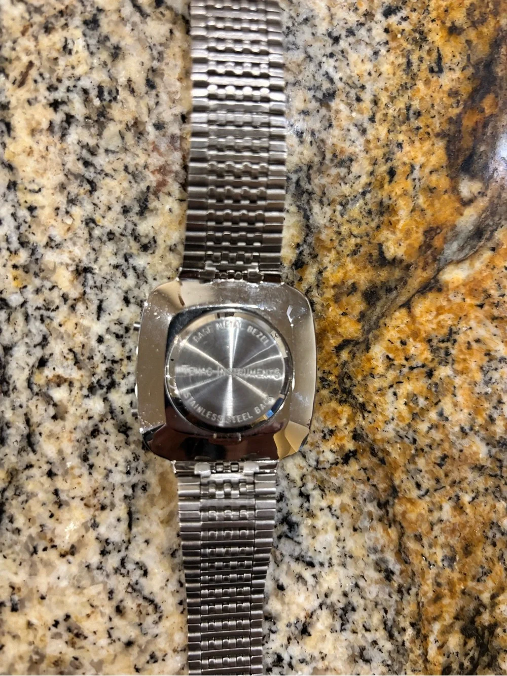 Rare 1979 Texas Instruments Starburst LCD Analog Watch